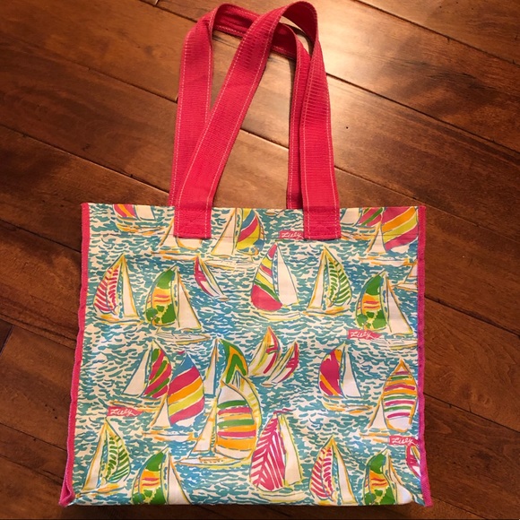 Lilly Pulitzer Handbags - Lilly Pulitzer You Gotta Regatta Reusable Tote